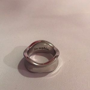 🛍SALE🛍Lia Sophia Sterling Silver Ring sz 6